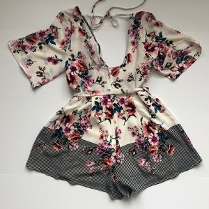 Floral romper